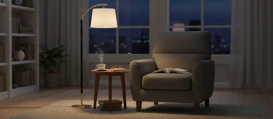 How One Floor Lamp Changed the Way My Evenings Feel